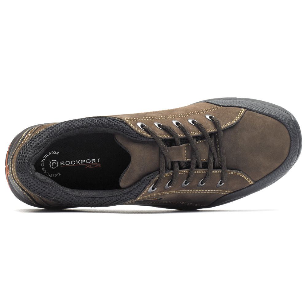 Rockport Mens Chranson Lace-Up - Sneakers Brown - INJ409326